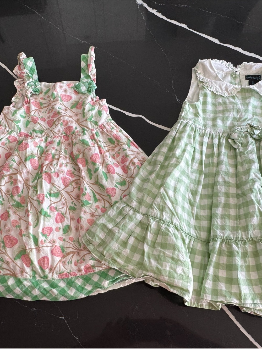 Bundle of Two Girls Dresses EUC